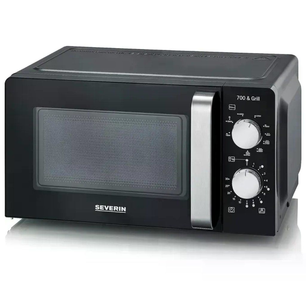 Severin MW 7781 Forno a Microonde con Grill, 17 L, Nero