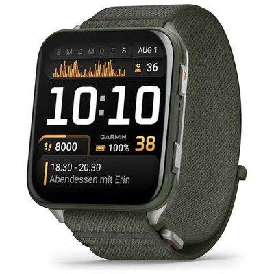 Garmin Venu X1 Smartwatch AMOLED 2″, GPS, Wi‑Fi e Bluetooth, 32 GB, Verde Moss