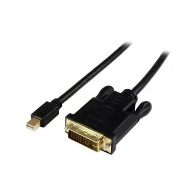 STARTECH.COM StarTech MDP2DVIMM6BS – Cavo Mini DisplayPort a DVI attivo, 1,8 m, nero
