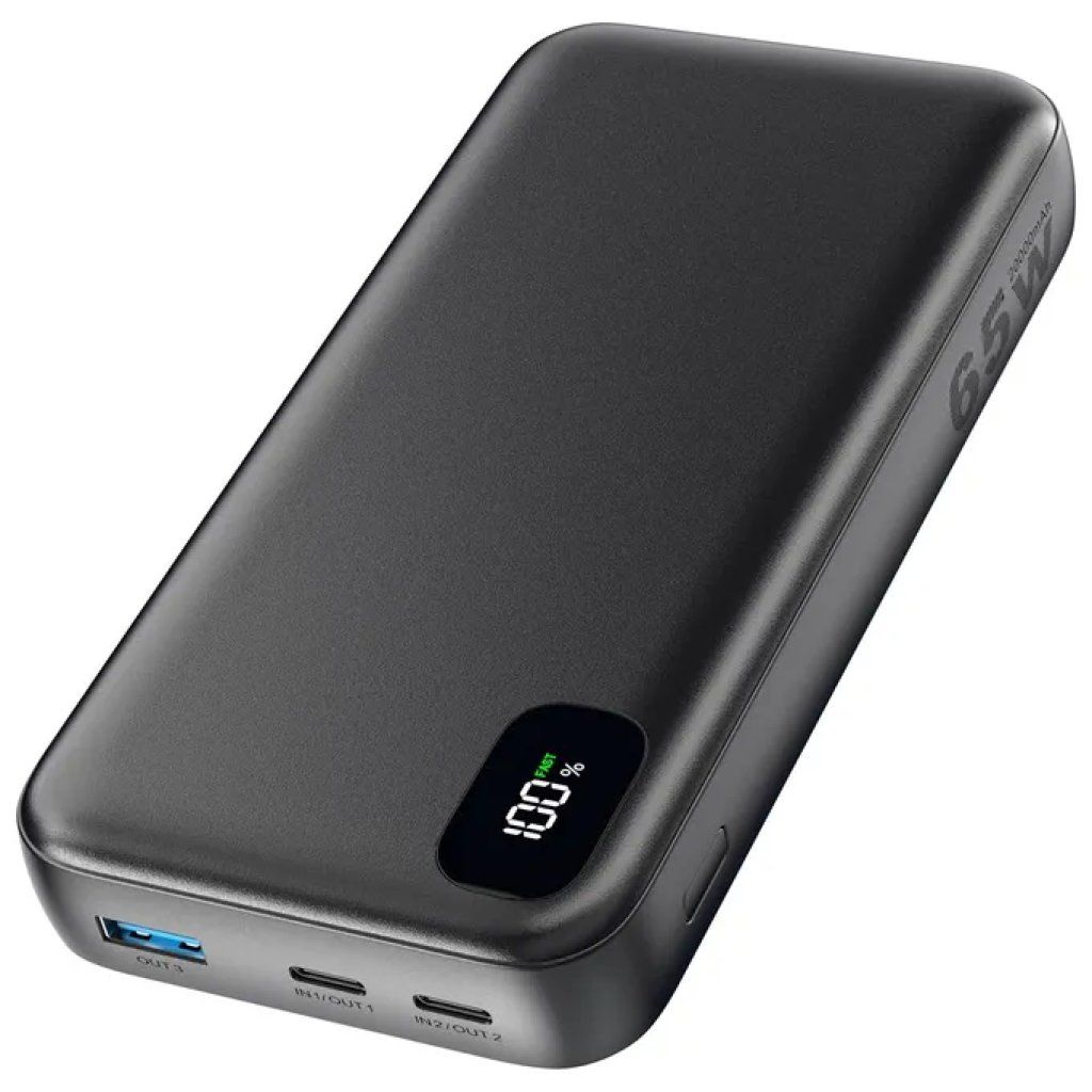 Energizer MAX XP20004PD Power Bank 20.000 mAh USB-C PD 65 W Nero Energizer MAX XP20004PD Power Bank 20.000 mAh USB-C PD 65 W Nero