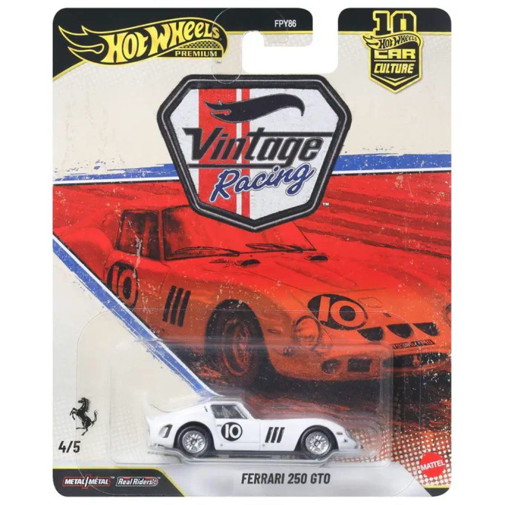 MATTEL Hot Wheels Ferrari 250 GTO 1:64 Car Culture MATTEL Hot Wheels Ferrari 250 GTO 1:64 Car Culture