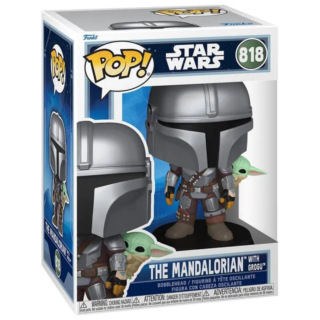 Funko Grogu – Figura in Vinile The Mandalorian & Grogu S2, 9,5 cm Funko Grogu – Figura in Vinile The Mandalorian & Grogu S2, 9,5 cm