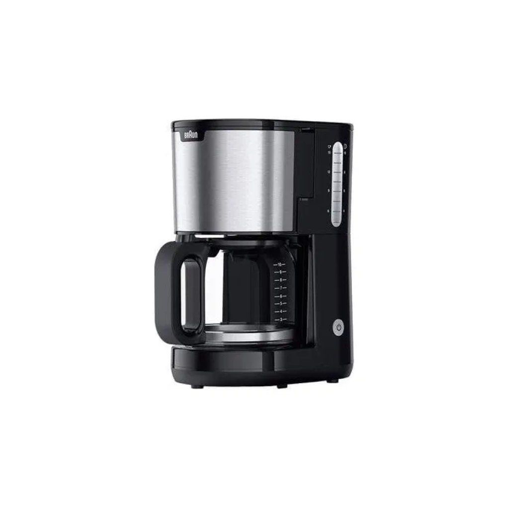 Braun KF 1500 PurShine – Macchina da caffè a filtro, 10 tazze, 1000 W, nera