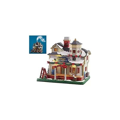 Lemax Bed & Breakfast 15740 con luci e adattatore 4,5 V