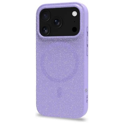 Celly Cover MagSafe glitter viola per iPhone 17 Pro