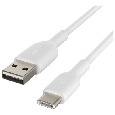 Belkin BoostCharge cavo USB-A a USB-C, 15 cm, bianco