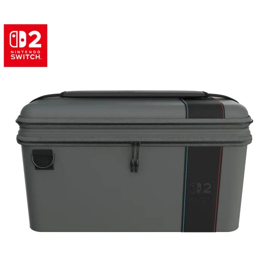 Turtle Beach PlayTrek 2-in-1 Custodia da viaggio per Nintendo Switch 2 - Nero carbone Turtle Beach PlayTrek 2-in-1 Custodia da viaggio per Nintendo Switch 2 - Nero carbone