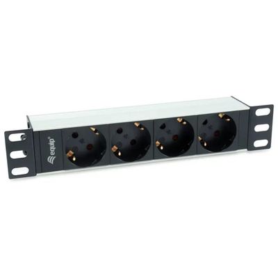 EQUIP PDU multipresa rack 1U con 4 prese Schuko EQUIP PDU multipresa rack 1U con 4 prese Schuko
