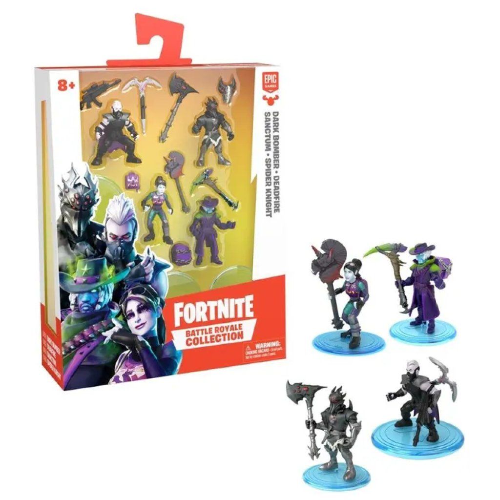 GIOCHI PREZIOSI Fortnite Squad Pack Serie 3 – 4 Action Figure da 5 cm GIOCHI PREZIOSI Fortnite Squad Pack Serie 3 – 4 Action Figure da 5 cm