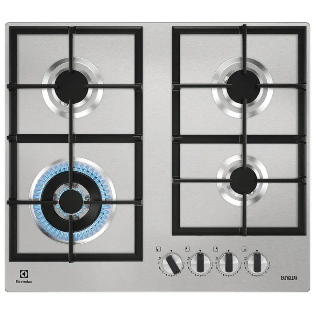 Electrolux Serie 700 KGU64361Z Piano cottura a gas 60 cm, 4 fuochi, inox