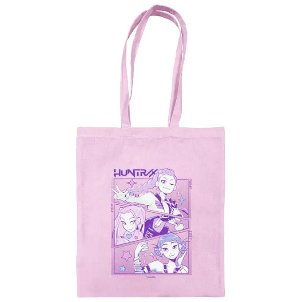 Pyramid International Borsa Shopping HUNTRIX K-Pop Rosa Chiaro Pyramid International Borsa Shopping HUNTRIX K-Pop Rosa Chiaro