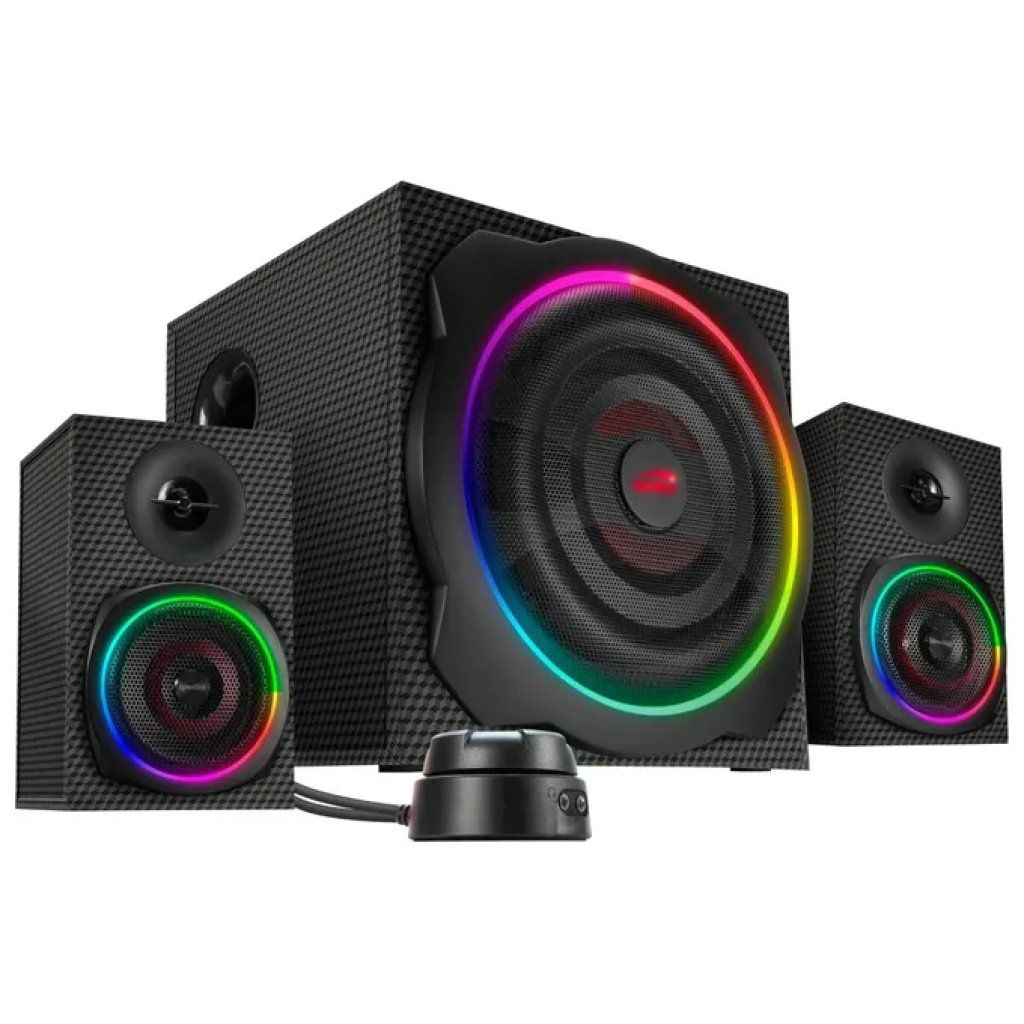 Speedlink Sistema Audio 2.1 con Subwoofer Bluetooth 60 W RGB Speedlink Sistema Audio 2.1 con Subwoofer Bluetooth 60 W RGB