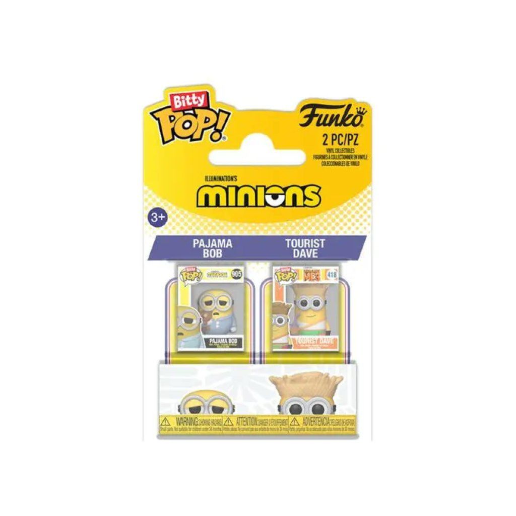 Funko Minions Bitty POP! Bob e Dave – Set da 2