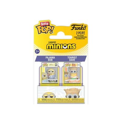 Funko Minions Bitty POP! Bob e Dave – Set da 2 Funko Minions Bitty POP! Bob e Dave – Set da 2