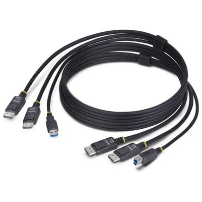 StarTech.com Cavo KVM DisplayPort USB 3.2, 1,8 m, 4K 60 Hz StarTech.com Cavo KVM DisplayPort USB 3.2, 1,8 m, 4K 60 Hz