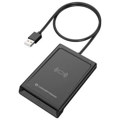 Conceptronic BIAN11B – Lettore smart card USB con NFC Conceptronic BIAN11B – Lettore smart card USB con NFC