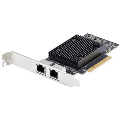 StarTech.com Scheda di rete PCIe 10GbE a 2 porte RJ45 – BCM57416