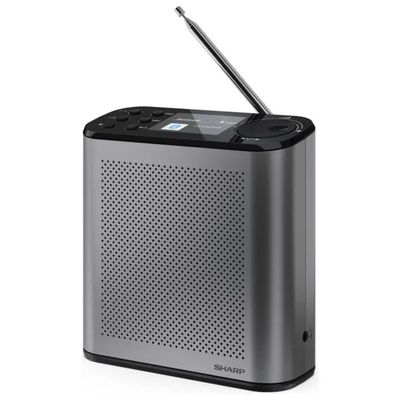 Sharp DR-P530GY Radio DAB/DAB+ Portatile Bluetooth 5.3, Grigio Sharp DR-P530GY Radio DAB/DAB+ Portatile Bluetooth 5.3, Grigio