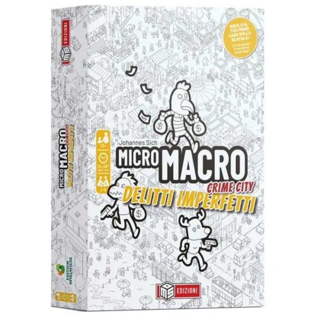MS EDIZIONI MicroMacro: Crime City – Delitti Imperfetti | Gioco investigativo