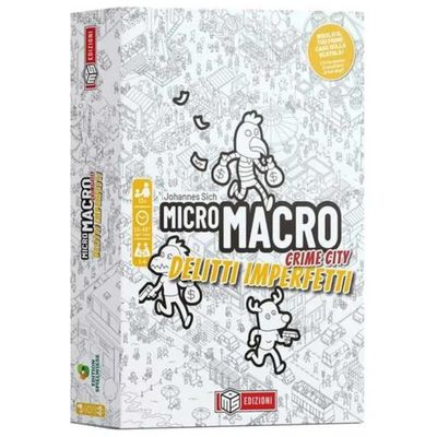 MS EDIZIONI MicroMacro: Crime City – Delitti Imperfetti | Gioco investigativo MS EDIZIONI MicroMacro: Crime City – Delitti Imperfetti | Gioco investigativo