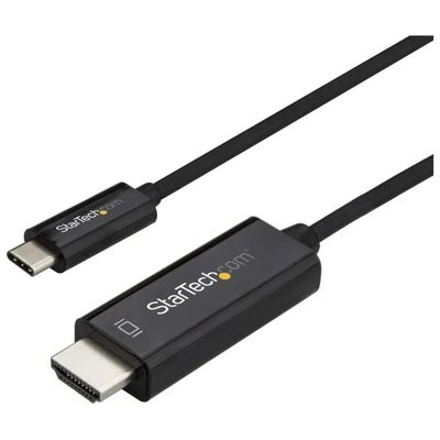 StarTech.com Cavo USB-C a HDMI 4K 60 Hz, 3 m, Nero