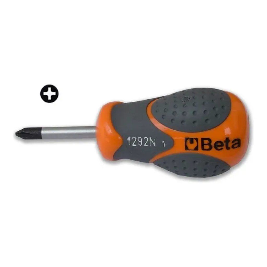 BETA 1292N Nano PH2, cacciavite a croce cortissimo 6x30 mm