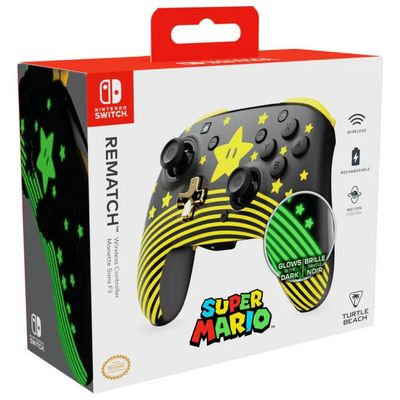 Turtle Beach REMATCH Controller Bluetooth per Nintendo Switch – Nero e Oro Turtle Beach REMATCH Controller Bluetooth per Nintendo Switch – Nero e Oro