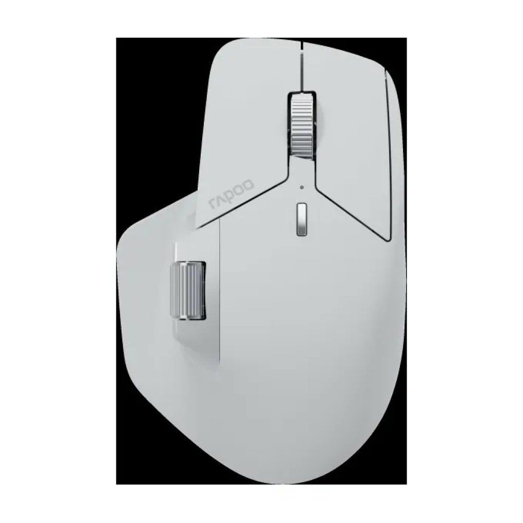 RAPOO MT760M Mouse Wireless Multi-Modalità, 4000 DPI, 10 Pulsanti, Grigio RAPOO MT760M Mouse Wireless Multi-Modalità, 4000 DPI, 10 Pulsanti, Grigio