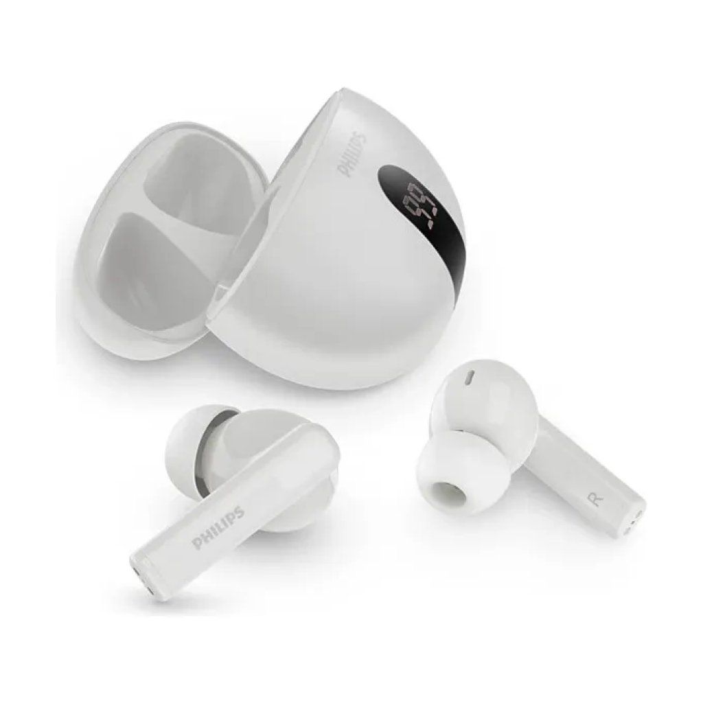 Philips TAT2520WT/00 Auricolari True Wireless ANC, Bluetooth 5.4, IPX4, Bianchi Philips TAT2520WT/00 Auricolari True Wireless ANC, Bluetooth 5.4, IPX4, Bianchi