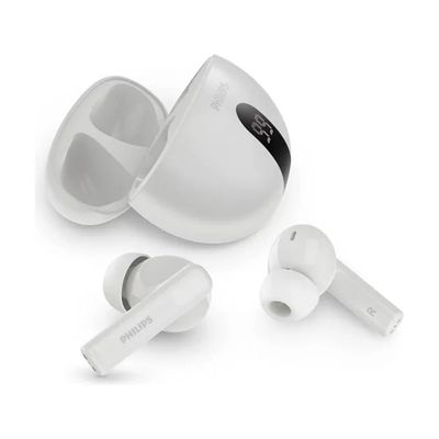 Philips TAT2520WT/00 Auricolari True Wireless ANC, Bluetooth 5.4, IPX4, Bianchi