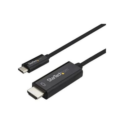 StarTech.com Cavo USB-C a HDMI 4K 60 Hz, 2 m, Nero