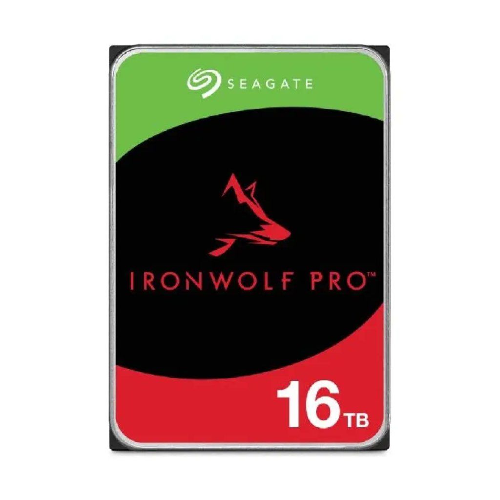 Seagate ST16000NT001 IronWolf Pro Hard Disk Interno 3.5'' 16TB 7200rpm SATA 6Gb-s 256MB NAS