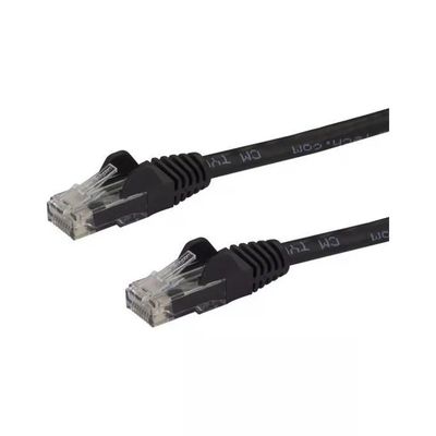 StarTech.com Cavo di rete Cat6 RJ45 U/UTP nero, 30,5 m