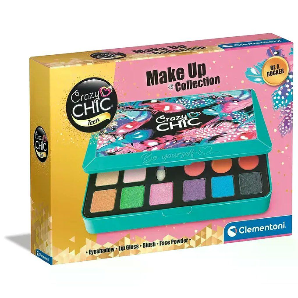 Clementoni Crazy Chic Teen – Trousse Rocker Make-Up Clementoni Crazy Chic Teen – Trousse Rocker Make-Up