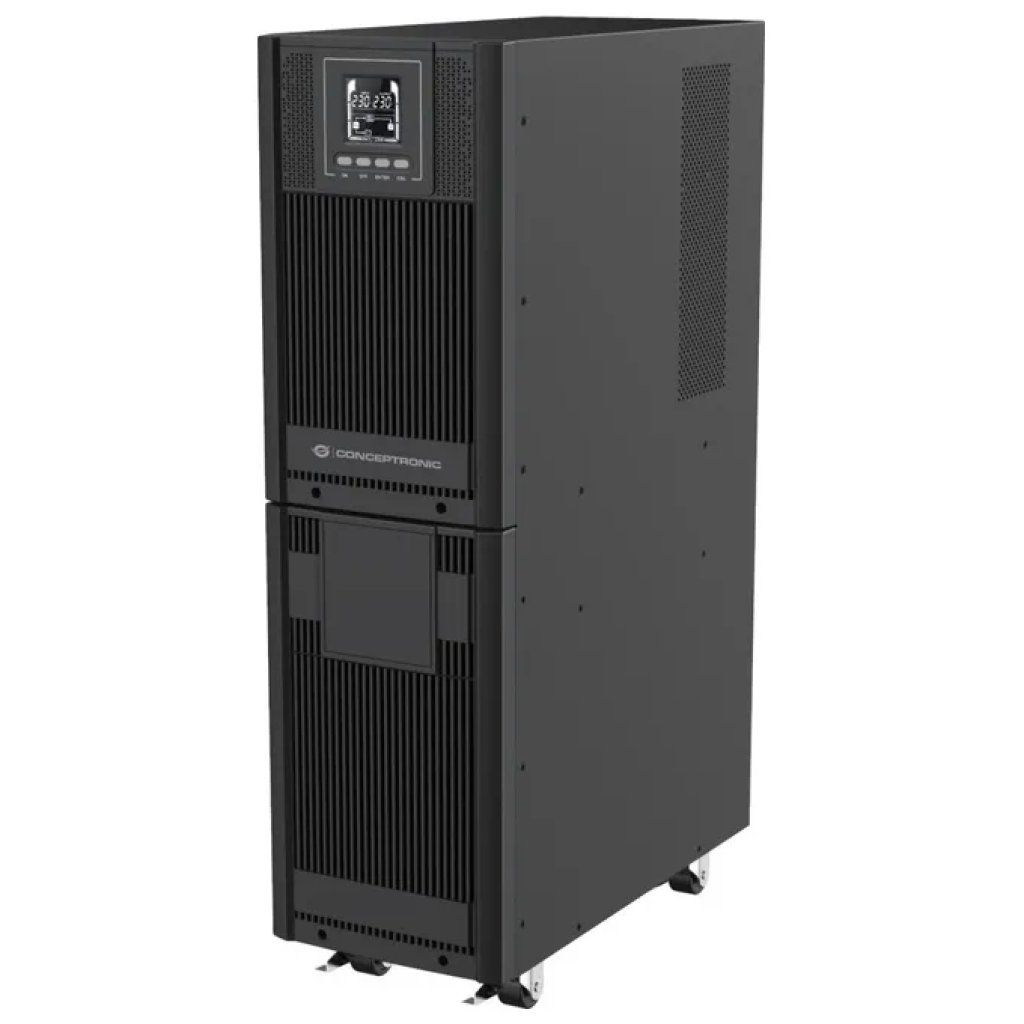 Conceptronic Gruppo di Continuita' UPS Doppia Conversione 6 kVA 5400 W Nero Conceptronic Gruppo di Continuita' UPS Doppia Conversione 6 kVA 5400 W Nero
