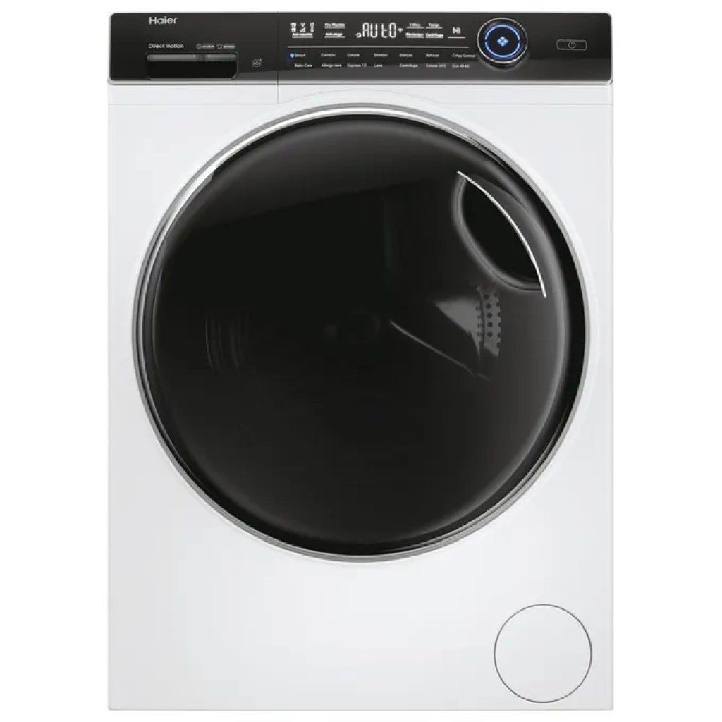 HAIER Lavatrice Haier I-Pro Serie 7 Plus 8 kg, 1400 giri, Classe A, Wi-Fi, Smart Dosing, Bianco