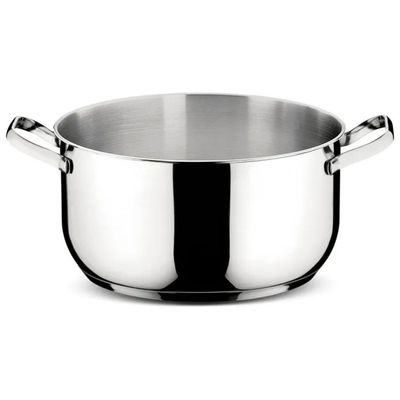 Lagostina Sfiziosa Casseruola Fonda 22 cm in Acciaio Inox Lagostina Sfiziosa Casseruola Fonda 22 cm in Acciaio Inox