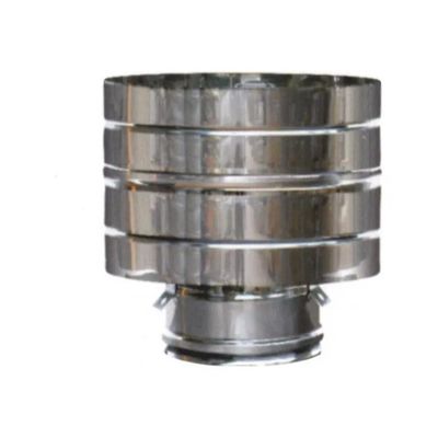 Maral Terminale Paravento Inox Doppia Parete 8-13 cm