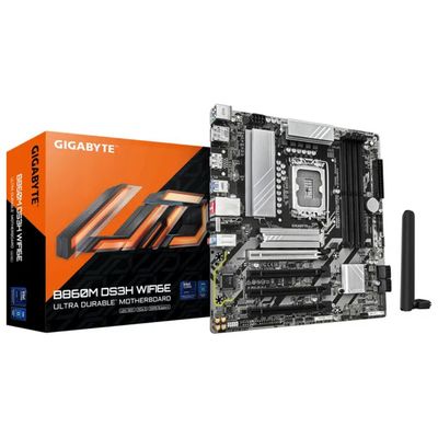Gigabyte B860M DS3H WIFI6E – Scheda madre Micro-ATX LGA1851 DDR5