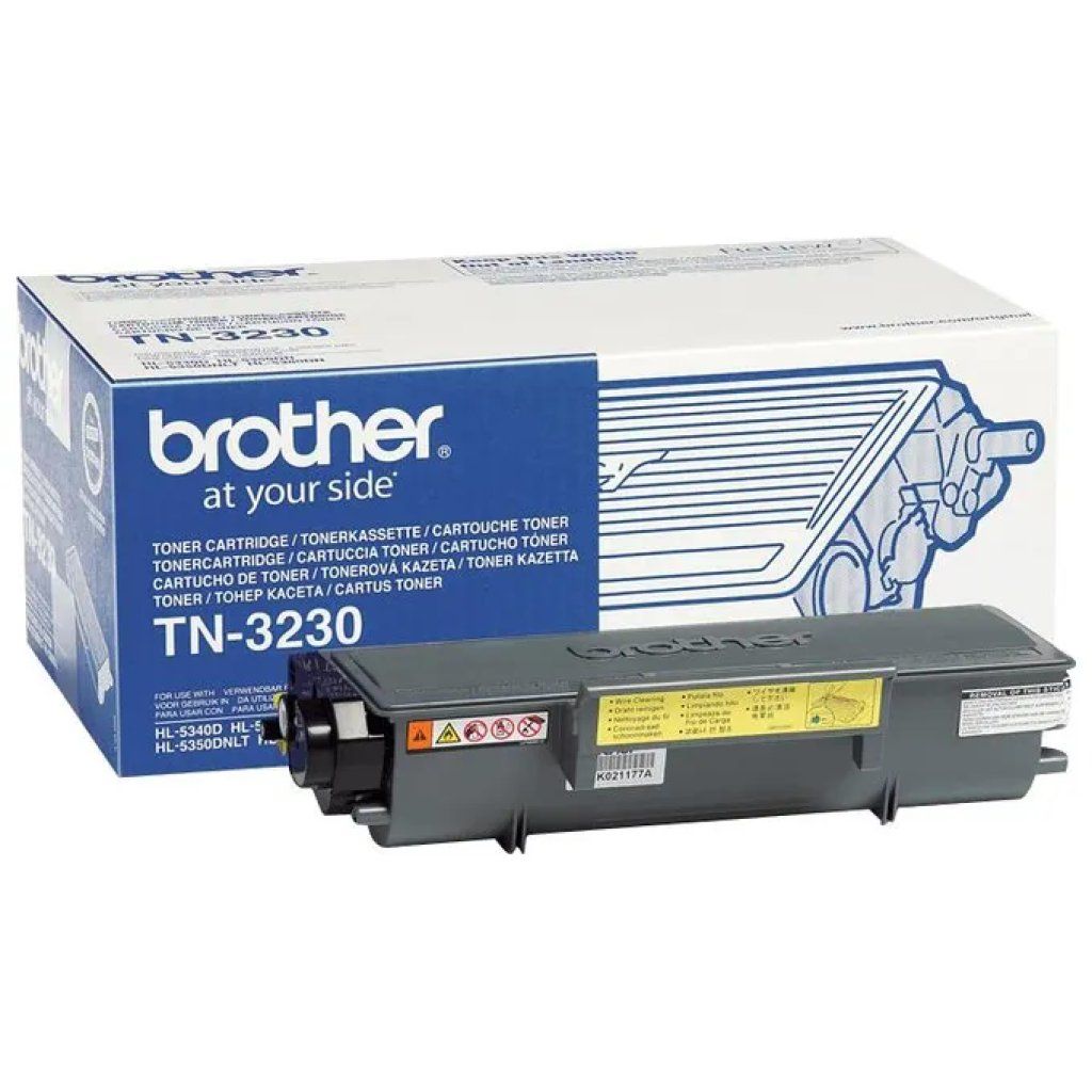 Brother TN-3230 Toner Originale Nero – Fino a 3.000 Pagine
