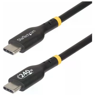 StarTech.com Cavo USB-C 2 m, 240 W PD EPR, USB 2.0 StarTech.com Cavo USB-C 2 m, 240 W PD EPR, USB 2.0