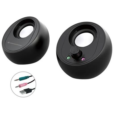 Conceptronic BJORN01B Casse PC 2.0 Bluetooth 5.0 10W Jack 3.5mm Alimentazione USB colore Nero Conceptronic BJORN01B Casse PC 2.0 Bluetooth 5.0 10W Jack 3.5mm Alimentazione USB colore Nero