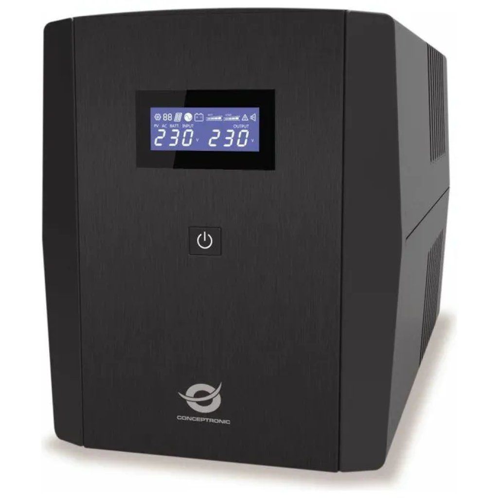 Conceptronic ZEUS08E UPS Line Interactive 1500 VA / 900 W, 6 prese IEC
