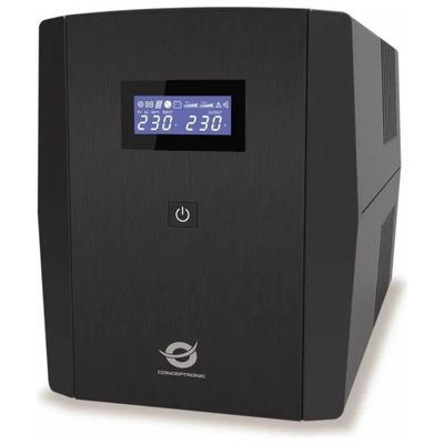 Conceptronic ZEUS08E UPS Line Interactive 1500 VA / 900 W, 6 prese IEC Conceptronic ZEUS08E UPS Line Interactive 1500 VA / 900 W, 6 prese IEC