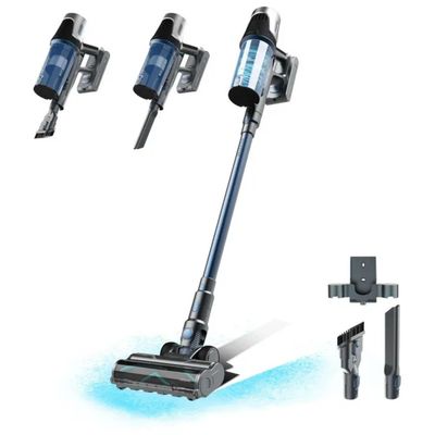 Cecotec Conga Rockstar RS50 Aspirapolvere Senza Fili 400 W, 120 AW, Nero e Blu Cecotec Conga Rockstar RS50 Aspirapolvere Senza Fili 400 W, 120 AW, Nero e Blu
