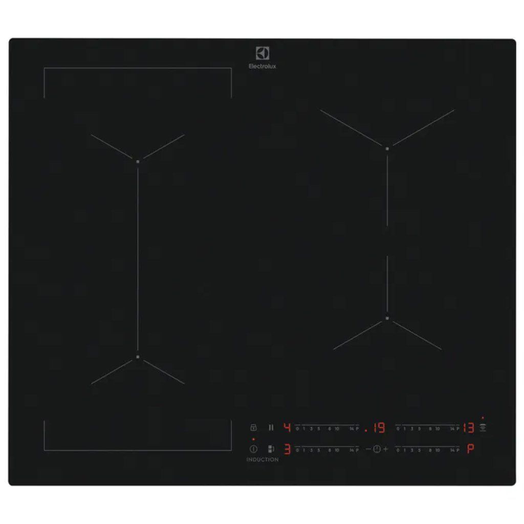 Electrolux CIV63449CT Matt 600 Piano a Induzione 60 cm, 4 Zone Bridge