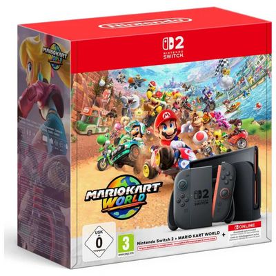 Nintendo 10020023 Console Switch 2 Bundle Mario Kart World digitale Nintendo Switch Online 3 mesi Nintendo 10020023 Console Switch 2 Bundle Mario Kart World digitale Nintendo Switch Online 3 mesi