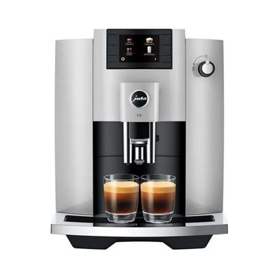 JURA E6 (EC) Platino – Macchina da caffè automatica, 11 specialità