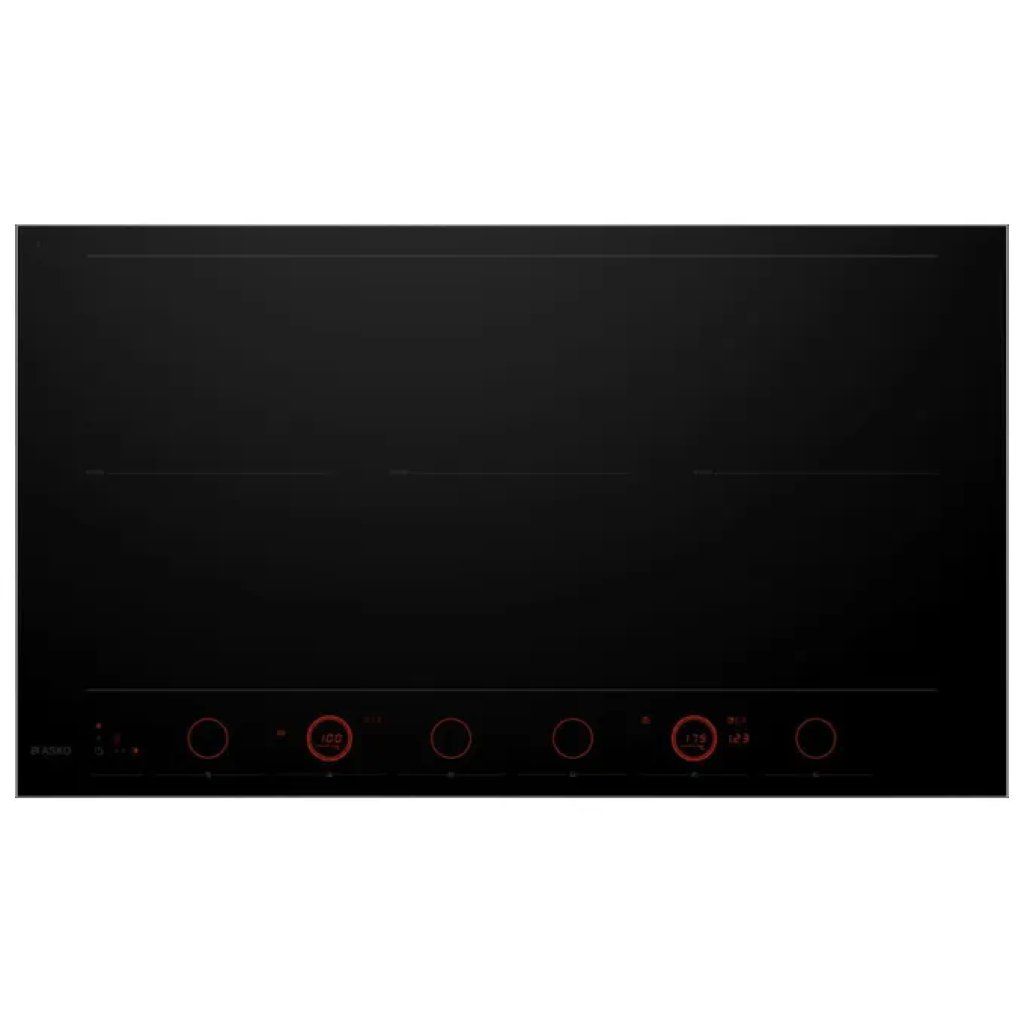 ASKO 737824 Piano cottura a induzione 90 cm, 6 zone, vetro nero ASKO 737824 Piano cottura a induzione 90 cm, 6 zone, vetro nero