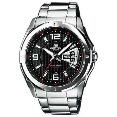 Casio Edifice EF-129D-1AVEF Orologio Uomo al Quarzo con Bracciale in Acciaio Casio Edifice EF-129D-1AVEF Orologio Uomo al Quarzo con Bracciale in Acciaio